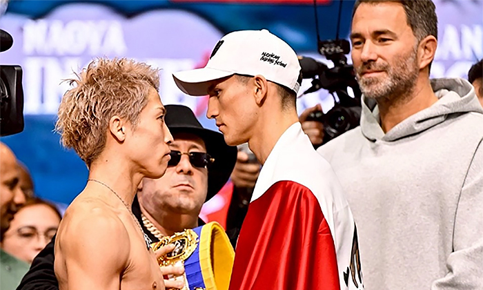 David Picasso y Naoya Inoue cumplen con el pesaje para su pelea de este sábado