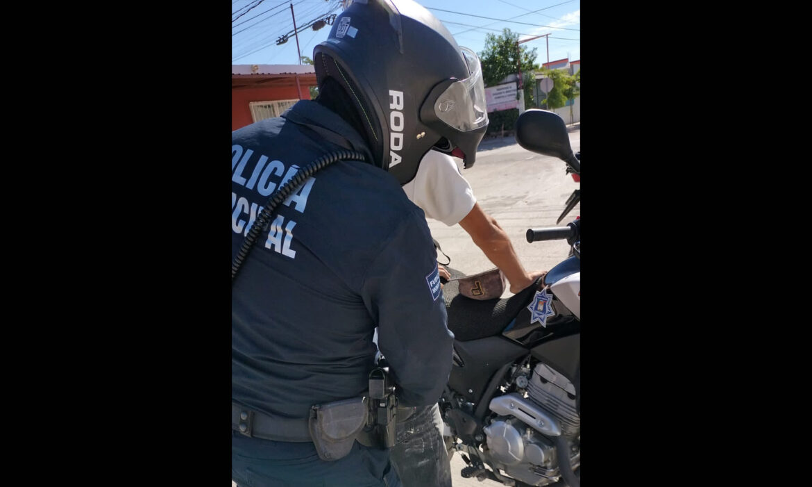 Detienen a cuatro personas con armas blancas en distintas colonias