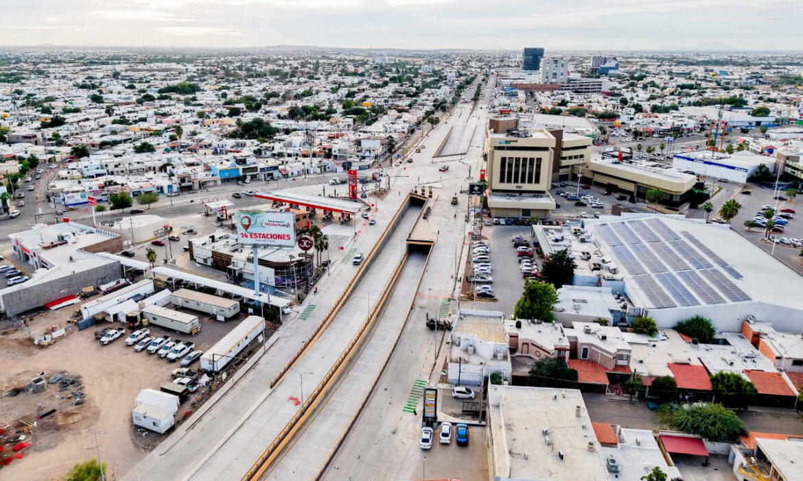 Inaugurarán hoy paso a desnivel en los bulevares Colosio y Solidaridad