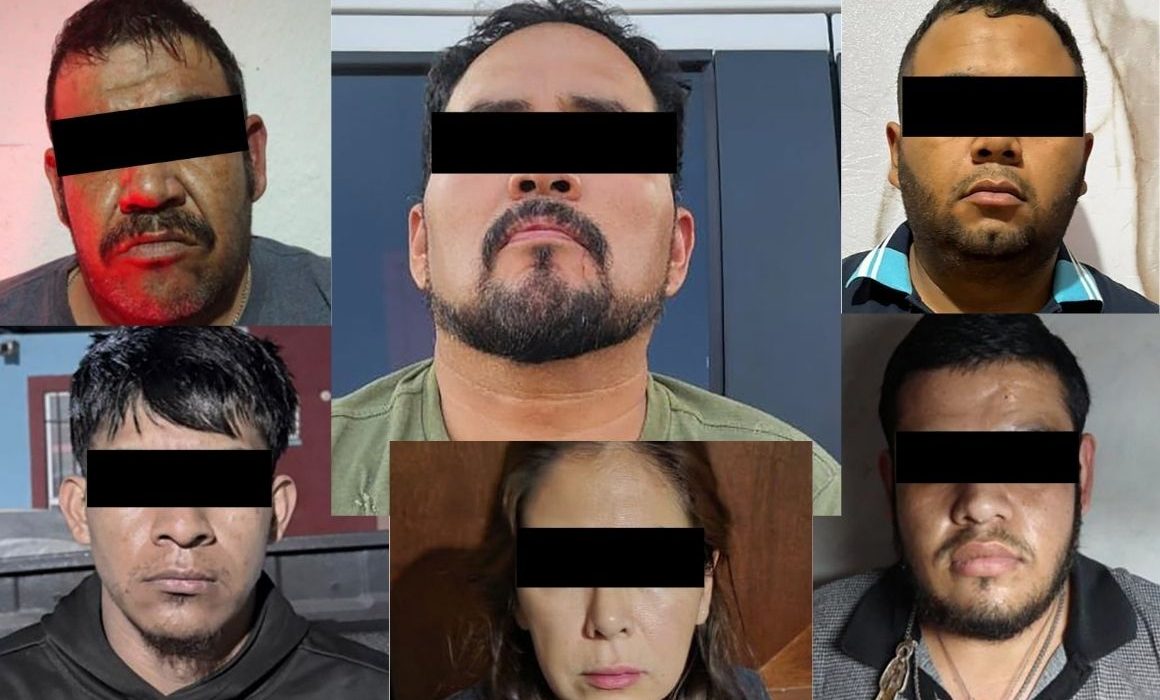 Capturan en Querétaro a Líder de “Los Lavadores” y Cinco Cómplices Ligados al CJNG