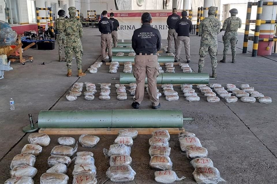 Desmantelamiento en centros de producción en tres estados confiscan 750 kg de metanfetaminas