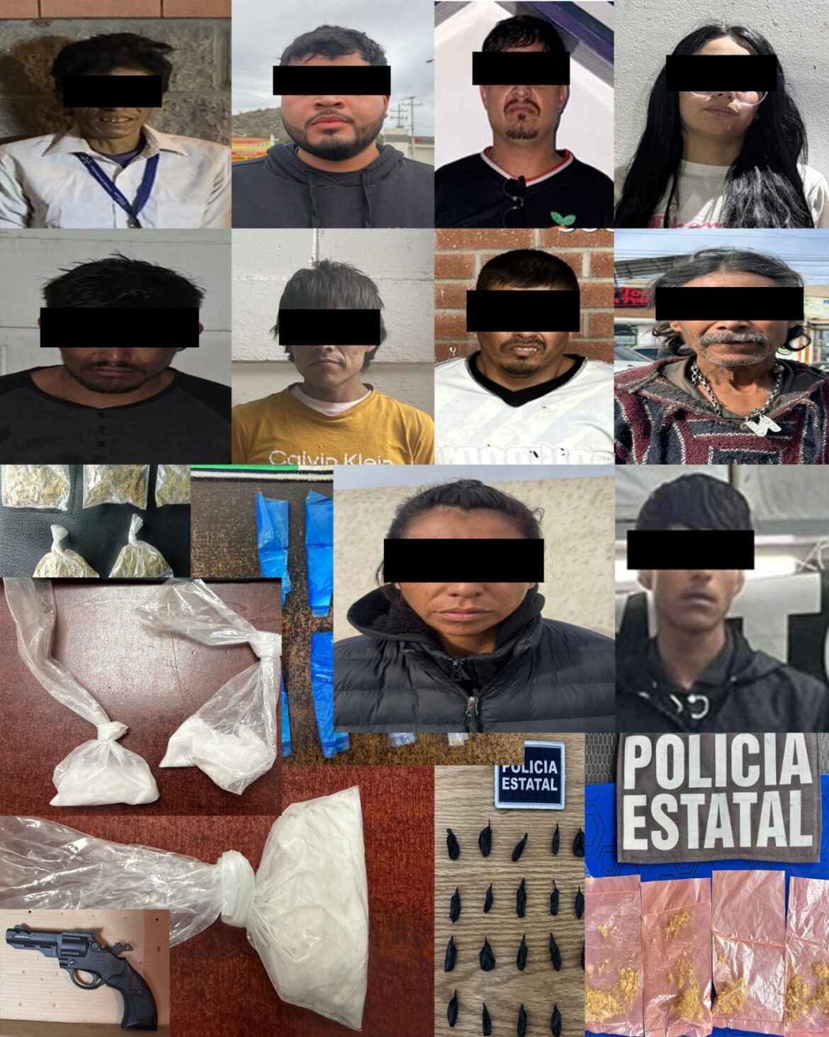 Fuerza Operativa de la Policía Estatal Genera 21 Detenciones por Delito