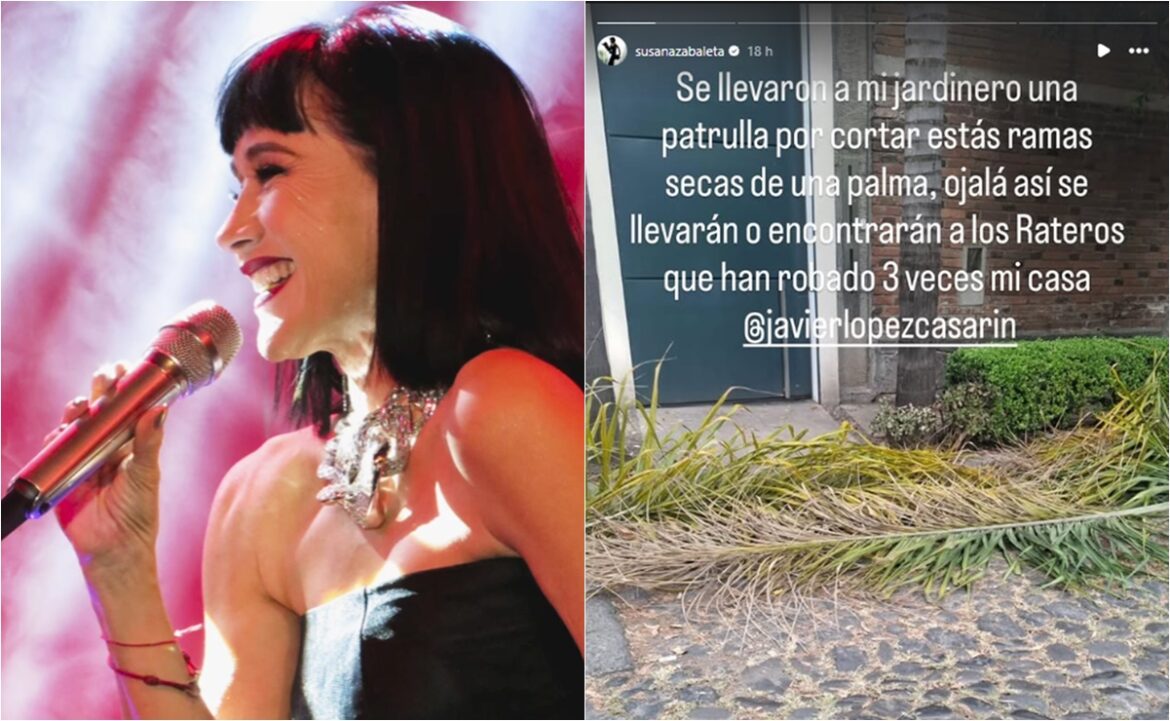 Critica Susana Zabaleta detención de su trabajador por podar palmas y exige mayor rigor contra la delincuencia en Álvaro Obregón