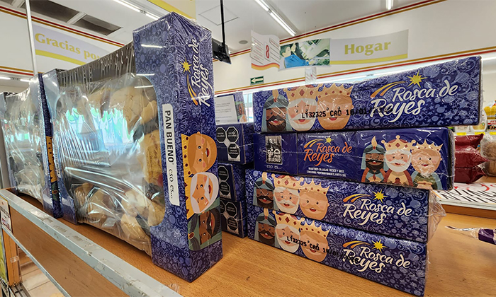 Ya están a la venta las roscas de reyes en distintos comercios