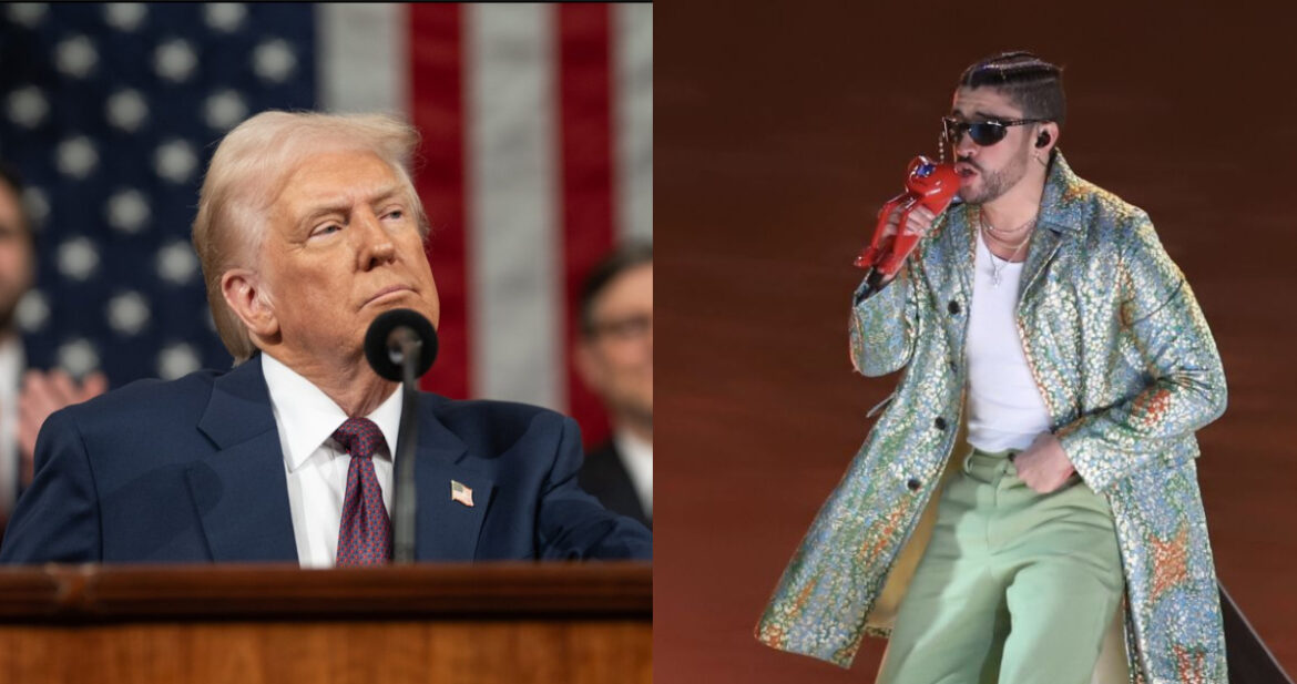 Rechaza Donald Trump asistir al próximo Super Bowl tras arremeter contra la elección de Bad Bunny y Green Day