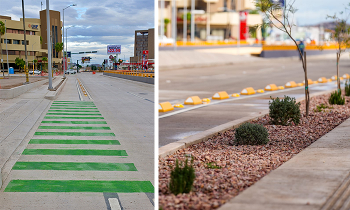 Dispone nuevo paso a desnivel espacio para ciclistas
