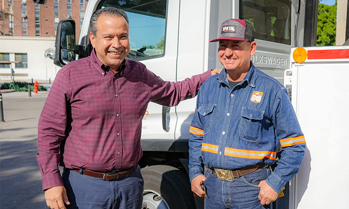 Entrega Toño Astiazarán equipamiento en beneficio de las familias hermosillenses