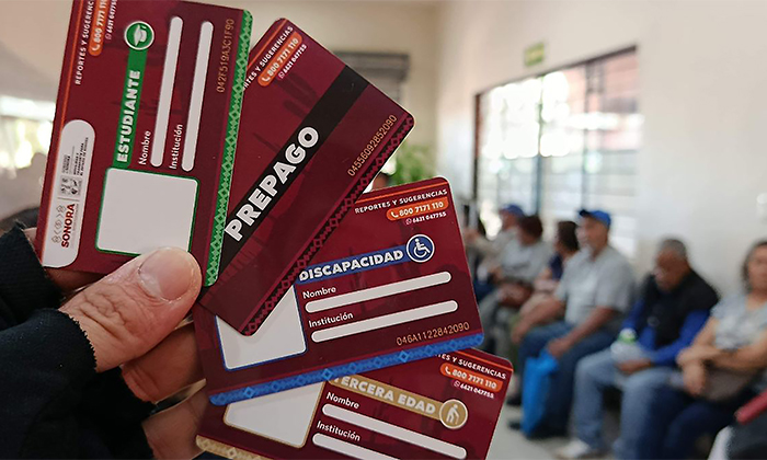 Avanza credencialización del transporte en Sonora