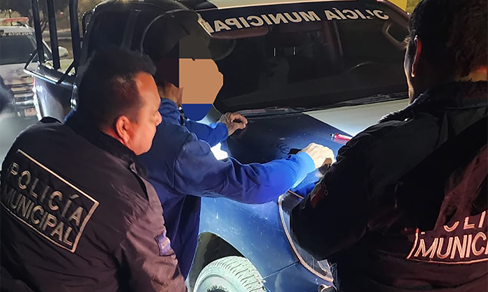 Ponen tras las rejas a cuatro sujetos con crystal; Agentes preventivos