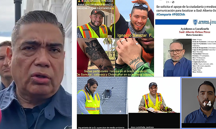 Apoyará Fiscalía en caso de “levantón” de mineros