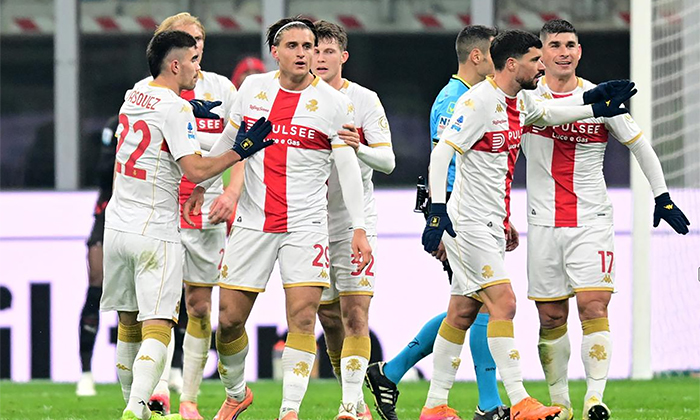 Empatan Johan y Génova con AC Milan