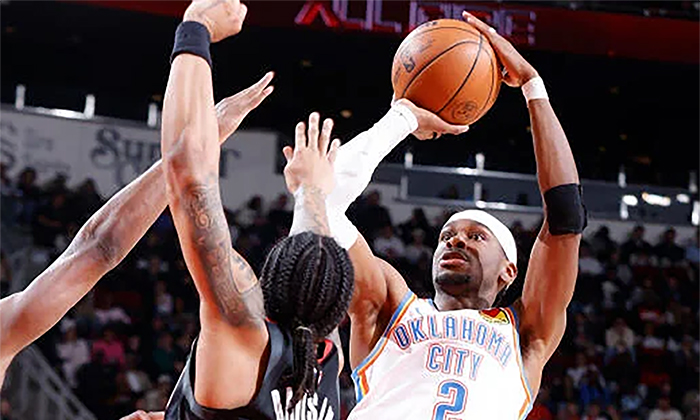 Se impone Thunder ante Rockets por 119 a 91