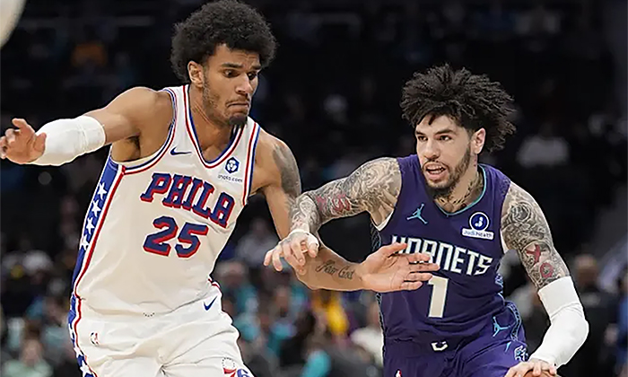 Aplasta Charlotte a Filadelfia por 130-93