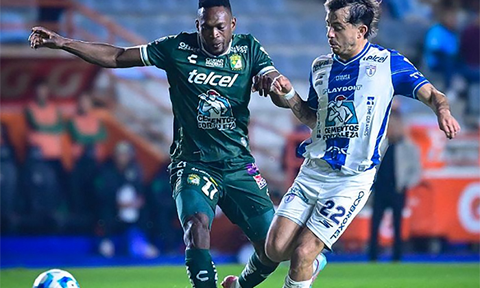 Domina Pachuca a León por 2-1 en el Torneo Clausura 2026