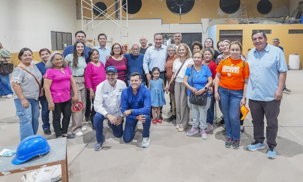 Recorre Toño Astiazarán obra ganadora de presupuesto CRECES en la colonia Misioneros