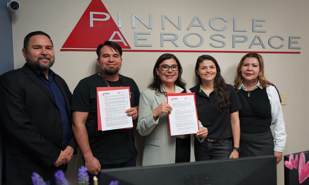 Alumnado de Itesca participará en programa de Educación Dual en sector aeroespacial