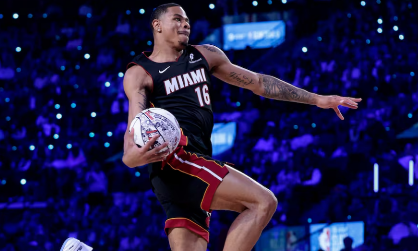 Keshad Johnson gana concurso de clavadas en el All-Star NBA