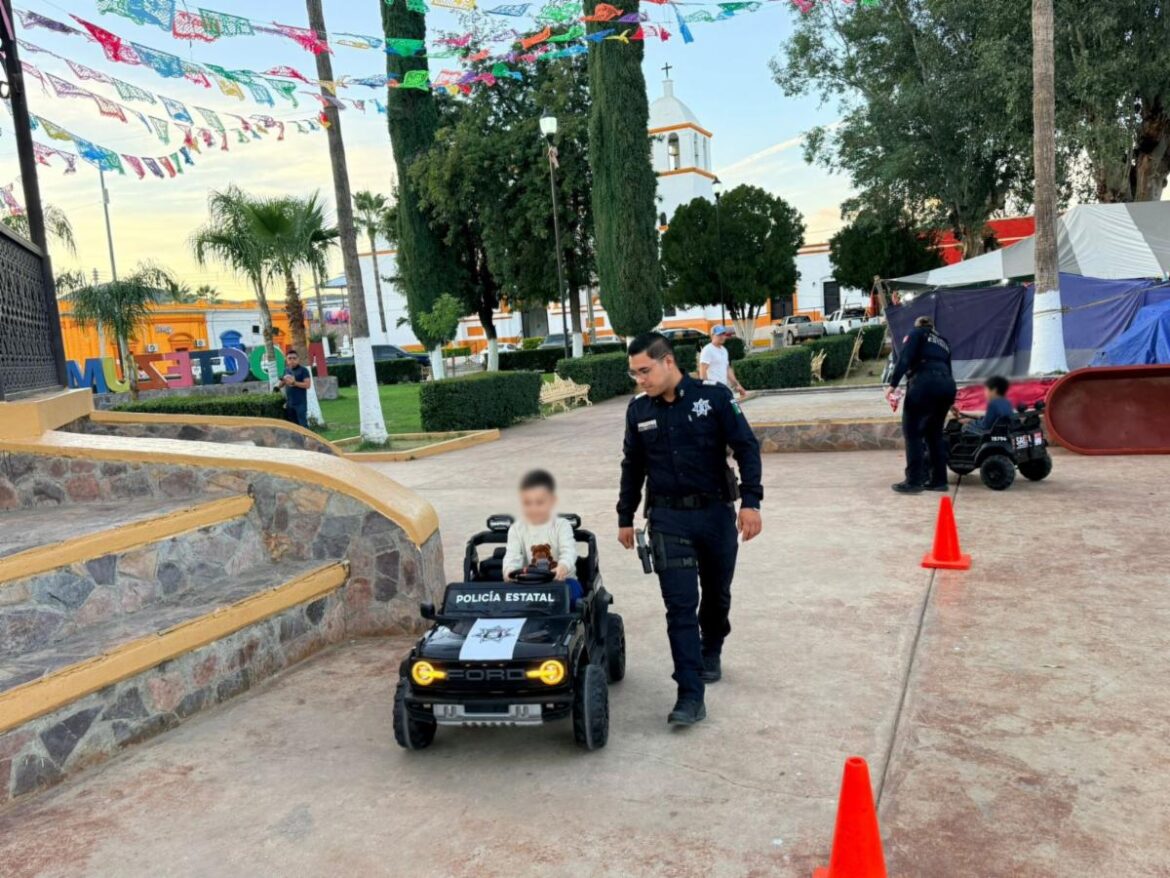 Promueve SALVA de la Policía Estatal prevención de la violencia en municipios de la sierra de Sonora