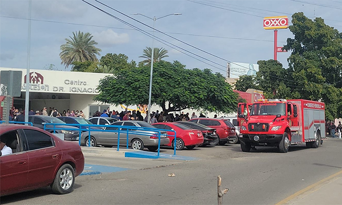 Desalojan hospital Chávez por conato de incendio durante la tarde del martes
