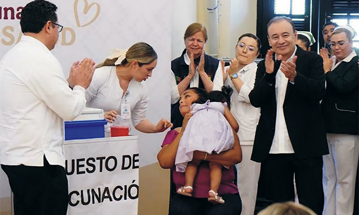 Se suma Sonora a plan de vacunación contra sarampión