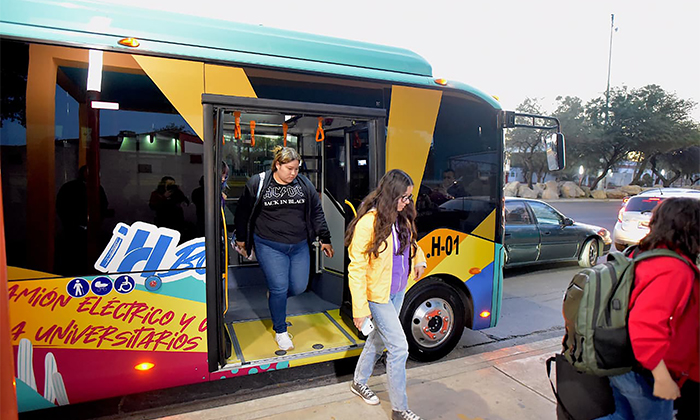 Realiza H bus más de 100 mil traslados gratis a estudiantes en primer año de funcionamiento