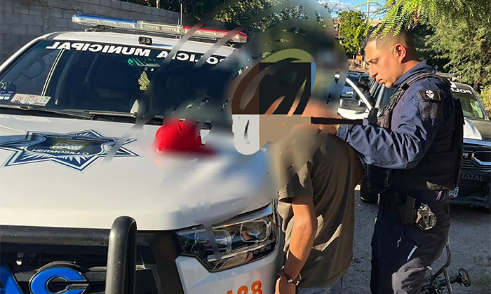 Detienen a tres individuos con droga; Agentes preventivos