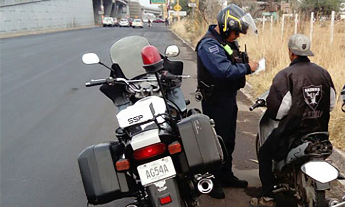 Intensificarán operativos contra motociclistas para prevenir accidentes