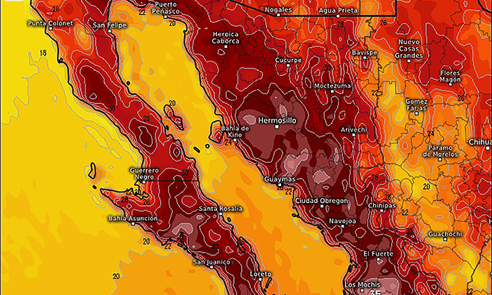 Prevén ascenso de temperaturas debido a sistema anticiclónico