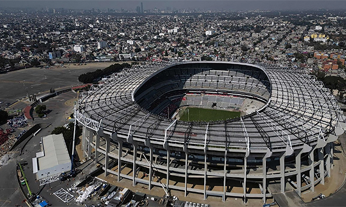Remodelación del Estadio Azteca terminará a tiempo para la Copa Mundial 2026