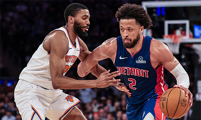 Pistones se imponen a domicilio a Knicks