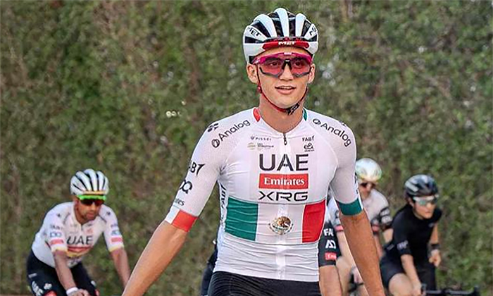 Isaac del Toro está listo para pedalear en Dubai