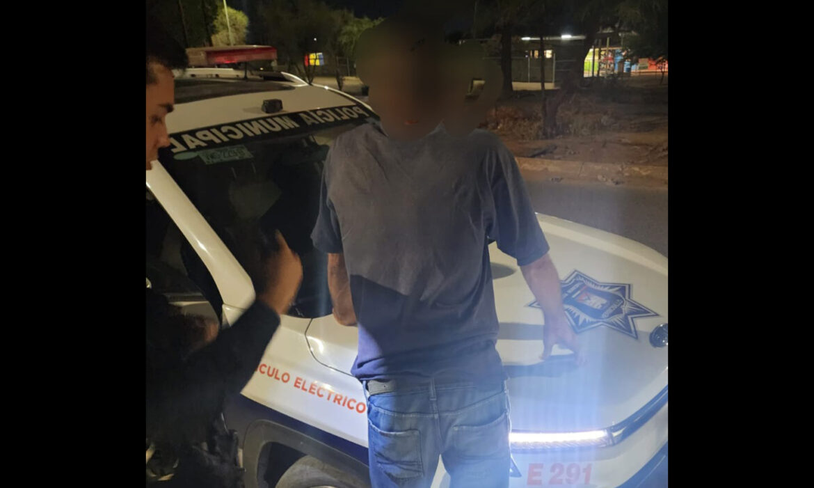 Propina golpiza a esposa y lo apresan en la comisaría Miguel Alemán