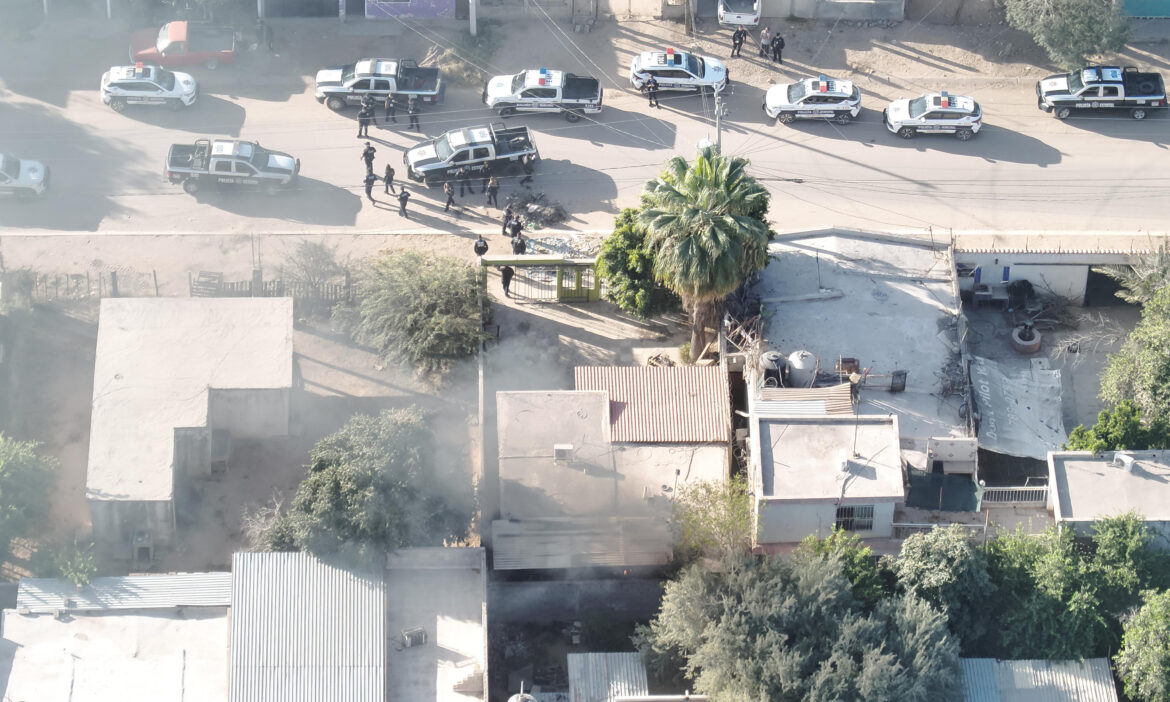 Policía Municipal atrapan dos presuntos pirómanos