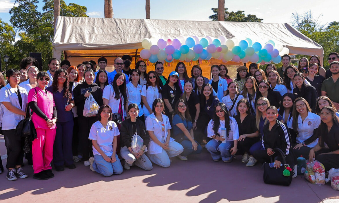 Comunidad universitaria de Unison acopian víveres para pobladores de Miguel Alemán