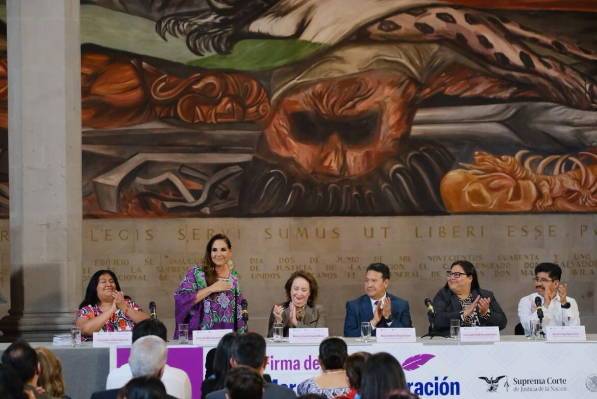 Convenio entre instituciones busca fortalecer justicia para mujeres en México