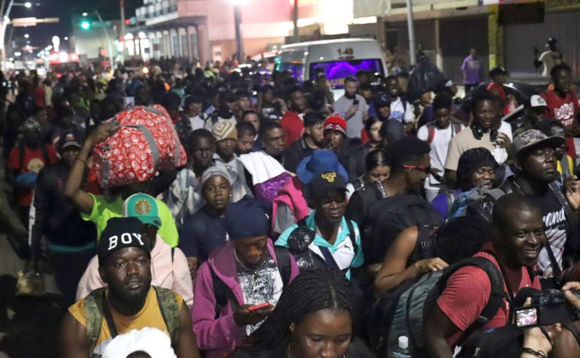 Nueva caravana migrante parte de Chiapas