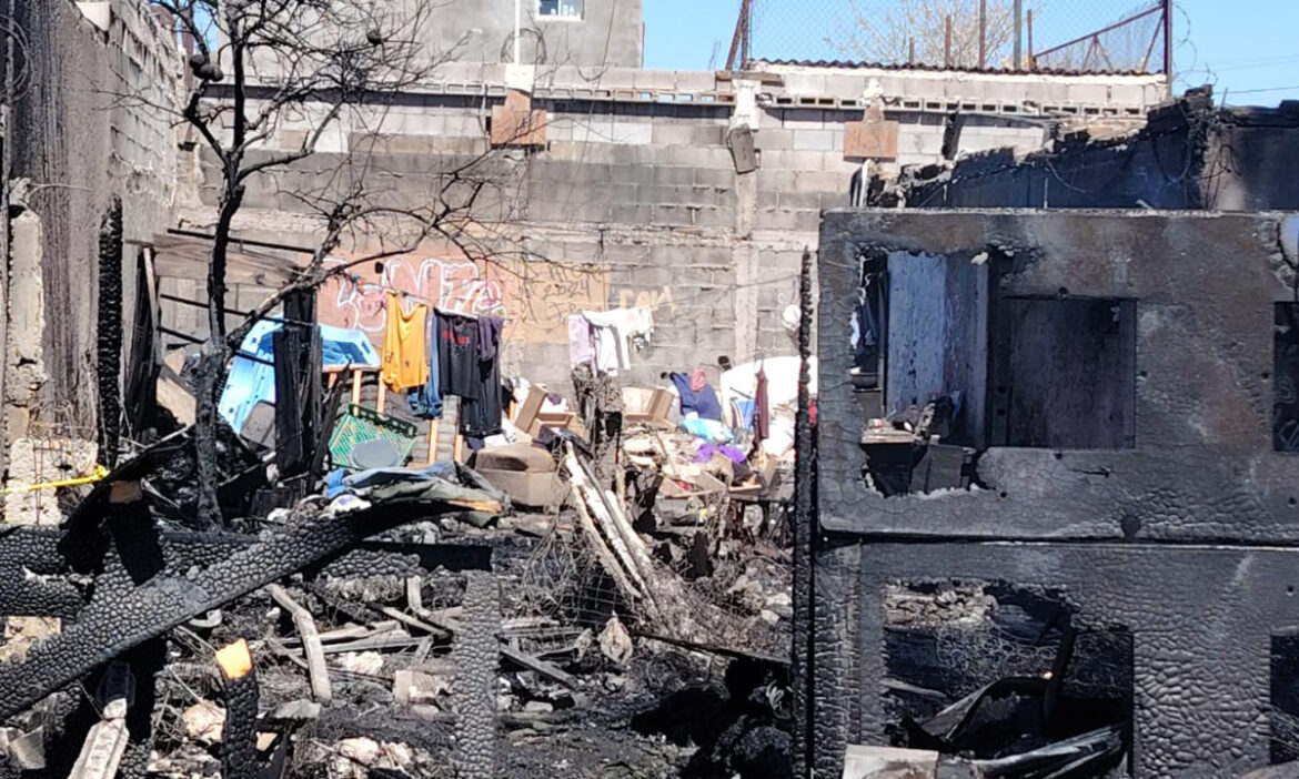 Sofocan Bomberos incendio de una vivienda en la colonia Solidaridad