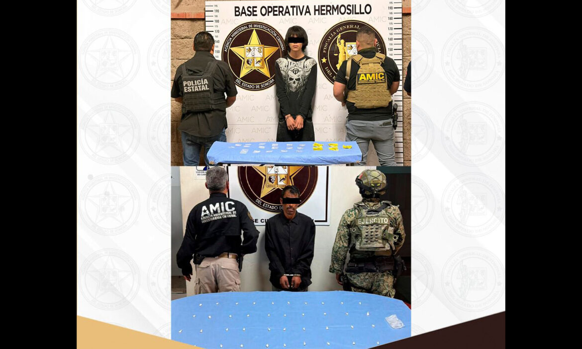 Arrestan a tres presuntos narcomenudistas