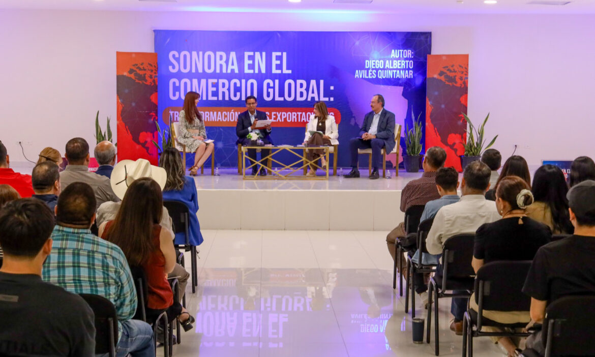 Presentan libro sobre transformación de exportaciones en la Universidad Estatal de Sonora