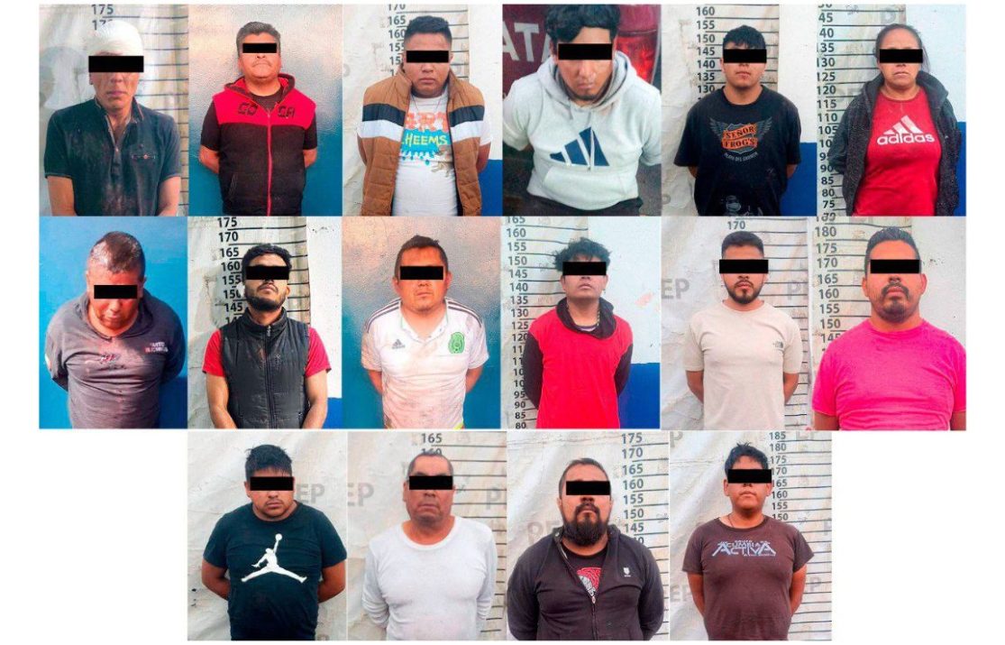 Marina detiene a 16 presuntos integrantes de La Familia Michoacana en Puebla