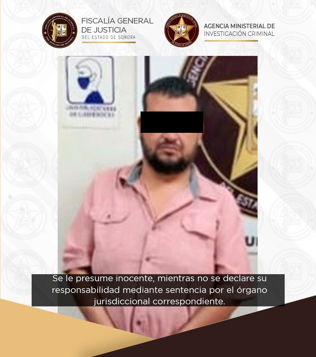 FGJES logra la vinculación a proceso contra sujeto por violación equiparada agravada en Cajeme