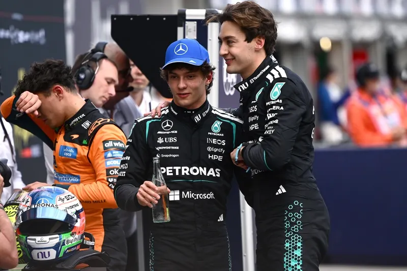 George Russell domina la clasificación para la carrera sprint en el Gran Premio de China