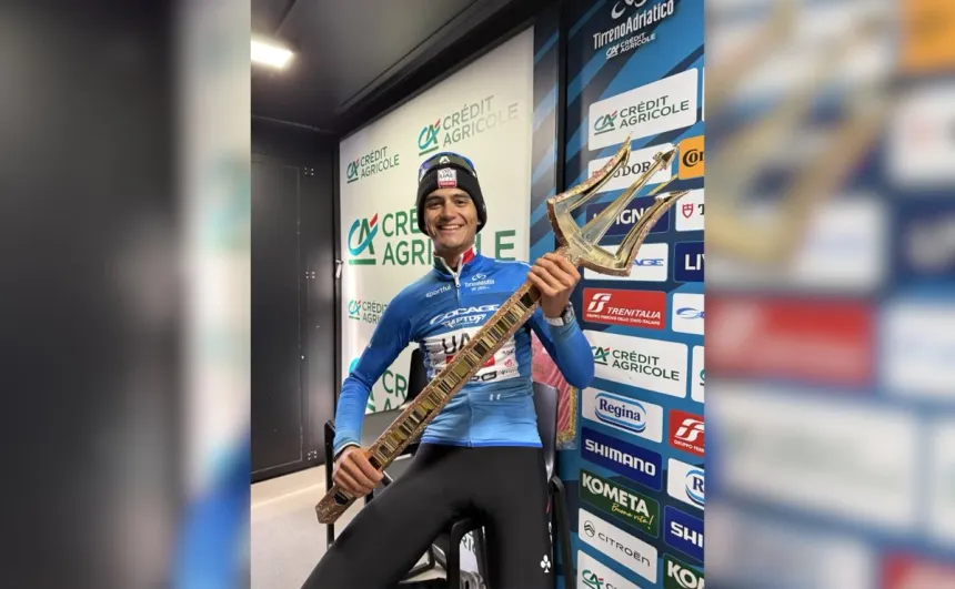 Isaac del Toro se corona como el nuevo monarca de la Tirreno Adriático en una actuación histórica