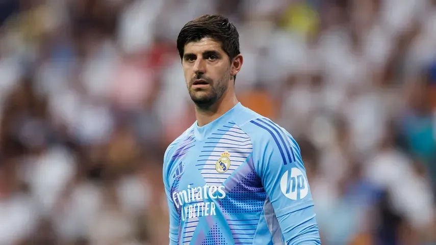 Thibaut Courtois causa baja un mes con el Real Madrid por lesión muscular