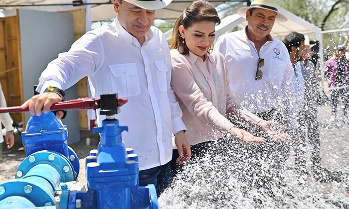 Reconoce visión del gobernador para garantizar agua