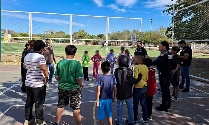 Promueve PESP y Unicef entorno seguros en la colonia Café Combate