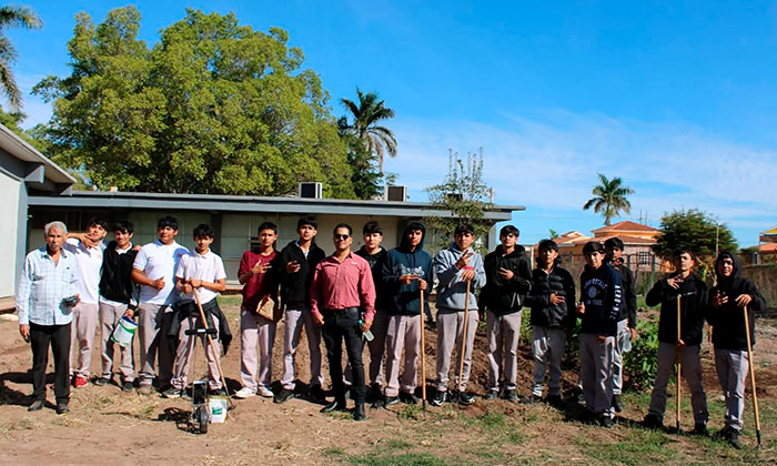 Implementa Cobach modelo de Escuela Agroecológica en San Ignacio Río Muerto