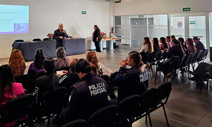 Capacitan a personal de la Policía Procesal en Sonora