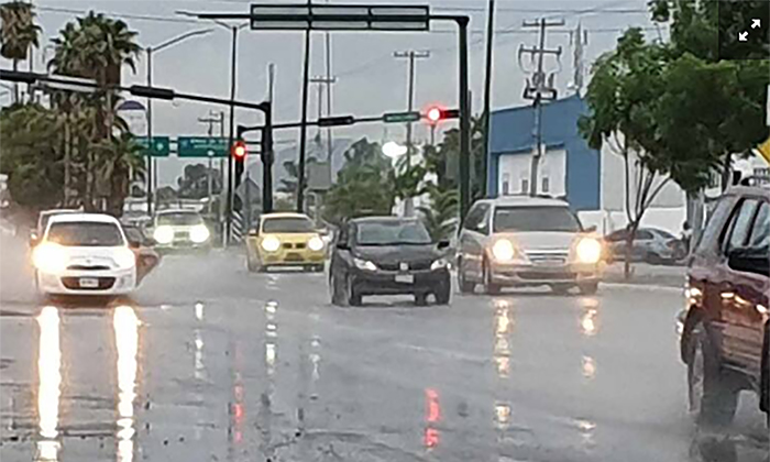 Deja tormenta invernal ligeras lluvias en la ciudad