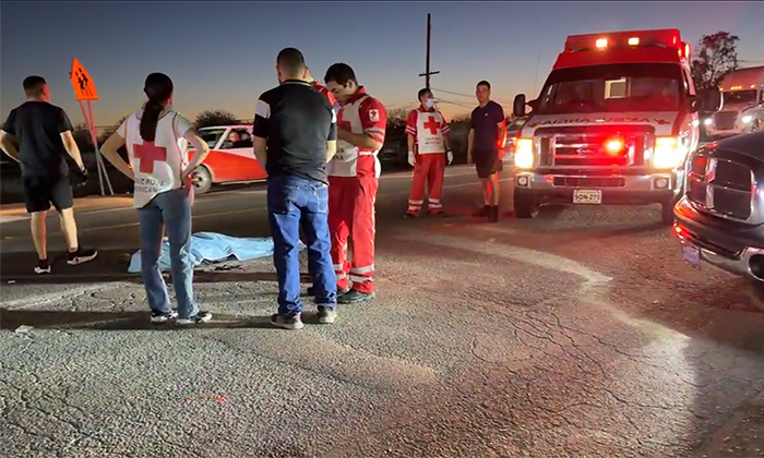 Muere peatón arrollado por tráiler en Caborca